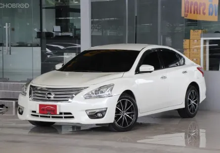 Nissan TEANA 2.0 XL ปี 2014 ไม่เคยติดแก๊สแน่นอน รถบ้านแท้ๆ ใช้น้อยเข้าศูนย์ตลอด สวยเดิม ออกรถ0บาท