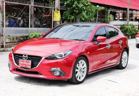 ขายรถมือสอง 2015 Mazda 3 2.0 E รถเก๋ง 5 ประตู ผ่อน 8,*** บาท ออกรถ 0 บาท ไมล์น้อยมาก