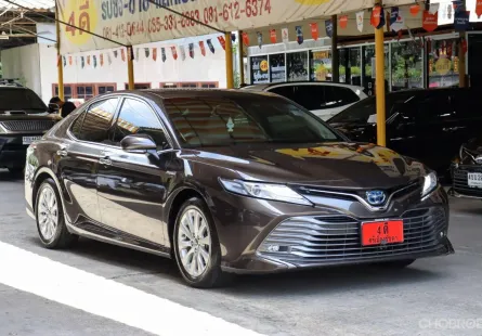 2019 Toyota CAMRY 2.5 HEV Premium Luxury รถเก๋ง 4 ประตู 
