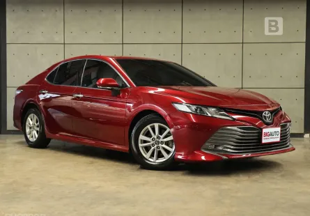 2019 Toyota CAMRY 2.0 G Sedan AT  ไมล์เเท้ ประวัติการดูแลรักษารถดี รถมือเเรกจากป้ายเเดง B3576