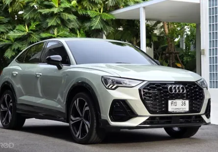 2022 Audi Q3 2.0 40 TFSI quattro S line Black Edition รถเก๋ง 5 ประตู รถบ้านแท้ ไมล์น้อย มือเดียว 