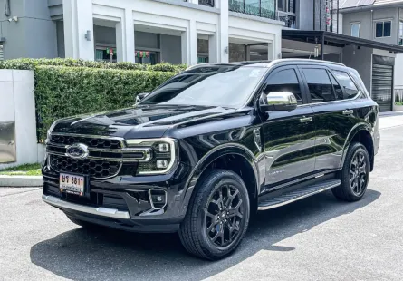 2023 Ford Everest 2.0 Bi-Turbo Titanium SUV รถบ้านแท้ ไมล์น้อย มือเดียวป้ายแดง 