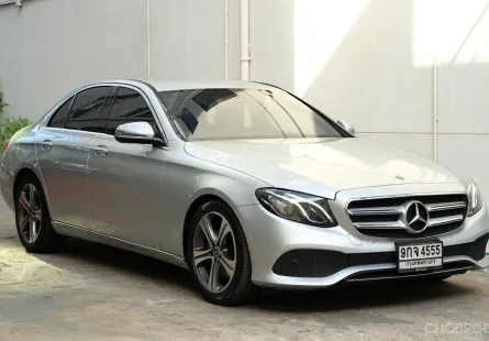 2019 Mercedes-Benz E-Class 2.0 E220d รถเก๋ง 4 ประตู ขาย รถสวย ไมล์แท้ 