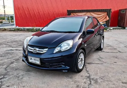 Honda Brio Amaze 1.2 V เกียร์ออโต้ ปี 2013 ผ่อนเริ่มต้น 2,*** บาท