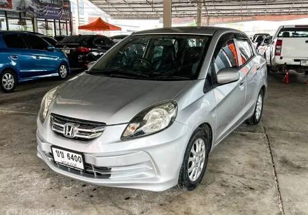 Honda Brio Amaze 1.2 V เกียร์ออโต้ ปี 2013 ผ่อนเริ่มต้น 2,*** บาท