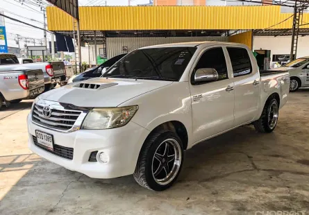 Toyota Vigo Champ Double Cab 2.5 E ธรรมดา ปี 2012 ผ่อนเริ่มต้น 4,*** บาท