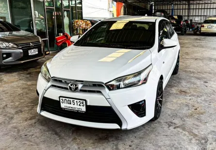 Toyota Yaris 1.2 E เกียร์ออโต้ ปี 2014 ผ่อนเริ่มต้น 4,*** บาท