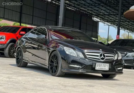 2012 Mercedes-Benz E-Class 2.0 E200 รถเก๋ง 2 ประตู รถสวย