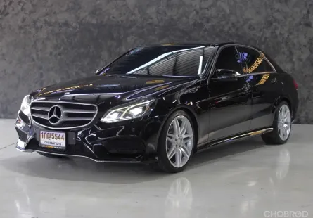 2014 Mercedes-Benz E-Class 2.0 E200 CGI รถเก๋ง 4 ประตู รถสวย ไมล์แท้ 