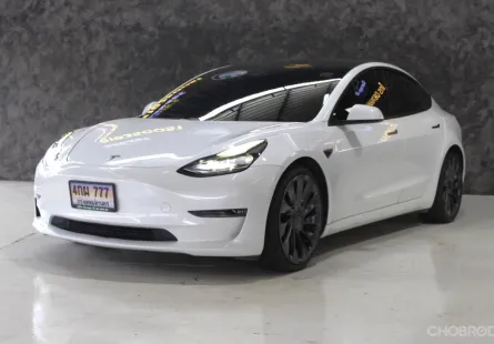 2022 Tesla Model 3 PERFORMANCE 4WD รถเก๋ง 4 ประตู เจ้าของขายเอง รถสวย ไมล์แท้ 