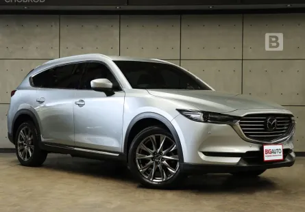 2022 Mazda CX-8 2.2 XDL Exclusive 4WD SUV AT ไมล์แท้ 5 หมื่น รถมือเเรกจากป้ายเเดง B8586