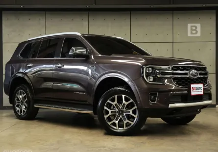2023 Ford EVEREST 2.0 Titanium+ 4WD SUV AT ไมล์แท้ 7 หมื่น Warranty5ปี 150,000KM B3582
