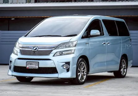 2012 Toyota VELLFIRE 2.4 Hybrid รถตู้/MPV 