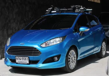 2014 Ford Fiesta 1.0 EcoBoost รถเก๋ง 5 ประตู รถบ้านแท้ ไมล์น้อย 