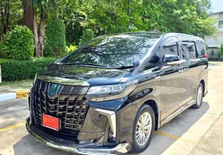 2021 Toyota ALPHARD 2.5 HYBRID E-Four รถตู้/MPV ฟรีดาวน์ รถสวย ไมล์น้อย 