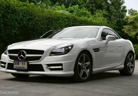 2015 Mercedes-Benz SLK-Class 1.8 SLK200 AMG รถเปิดประทุน รถบ้านแท้ มือเดียวป้ายแดง 