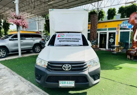 2018 Toyota Hilux Revo 2.4J Plus ไมล์น้อย 91,xxx กม ตู้แห้ง สูงใน 180 ซม.  รถกระบะ 