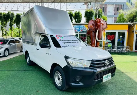 2018 Toyota Hilux Revo 2.4 J Plus ไมล์น้อย 62,xxx กม  ฟรี! หลังคาอลูมิเนียมใหม่ สูง 210 ซม.รถกระบะ 