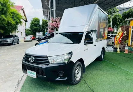 2018 Toyota Hilux Revo 2.4 J Plus ไมล์น้อย 62,xxx กม  ฟรี! หลังคาอลูมิเนียมใหม่ สูง 210 ซม.รถกระบะ 