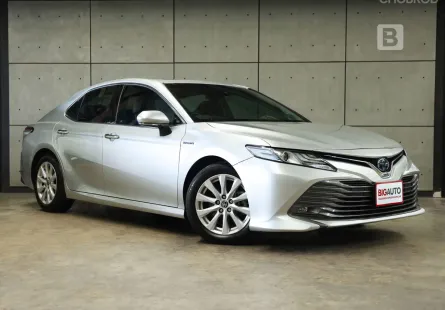 2020 Toyota CAMRY 2.5 Hybrid Premium Sedan AT ไมล์แท้ 5 หมื่น มือเเรกจากป้ายเเดง (FULL OPTION) B6289