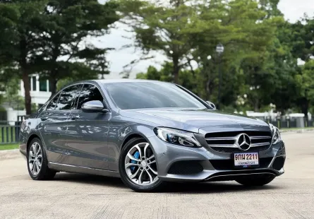 2017 Mercedes-Benz C-Class 2.0 C350e รถเก๋ง 4 ประตู เจ้าของขายเอง รถสวย ไมล์แท้ 