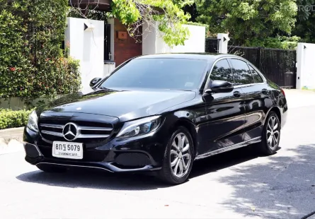 2017 Mercedes-Benz C350 2.0 W205 e AMG Dynamic รถเก๋ง 4 ประตู 