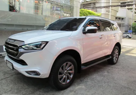 2023 ISUZU MU-X 1.9 ELEGANT 2WD AUTO สีขาวมุก วิ่งน้อย 50,369 กม. รถสวยสภาพใหม่ มือเดียว ฟรีดาวน์