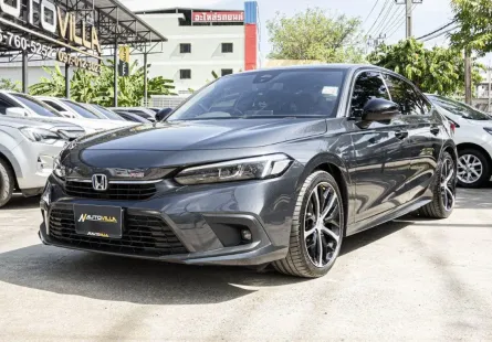 2022 ขายด่วน!! Honda Civic 2.0 e:HEV RS รถสวยสภาพพร้อมใช้งาน สีเทายอดฮิตสวยมาก