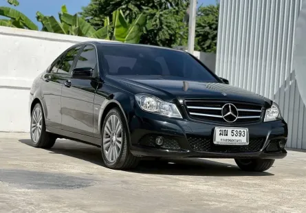 2012 Mercedes-Benz C-Class 1.8 C200 รถเก๋ง 4 ประตู รถบ้านแท้