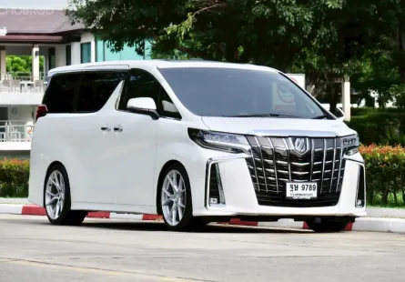 2020 Toyota ALPHARD 2.5 รถตู้/MPV เจ้าของขายเอง รถบ้านไมล์แท้ แต่งสวย 