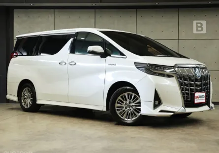 2019 Toyota ALPHARD 2.5 HV 4WD AT ไมล์แท้ รถมือแรกจากป้ายแดง ชุดแต่งแท้จากโรงงานรอบคัน B7693