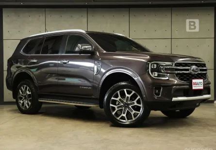 2023 Ford EVEREST 2.0 Titanium+ 4WD SUV AT ไมล์แท้ 5 หมื่น รถมือแรกจากป้ายแดง B6332