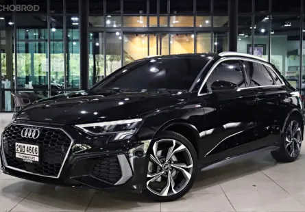 2022 Audi A3 1.4 รถเก๋ง 5 ประตู รถสวย ไมล์แท้ มือเดียวป้ายแดง 