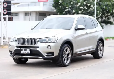 2016 BMW X3 2.0 xDrive20d SUV รถบ้านแท้ ไมล์น้อย มือเดียว เจ้าของขายเอง 