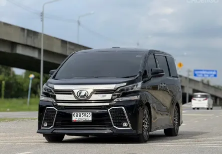 2017 Toyota VELLFIRE 2.5 รถตู้/MPV รถสวย