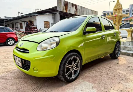 Nissan March 1.2 E ออโต้ ปี 2012/2013 ผ่อนเริ่มต้น 2,*** บาท