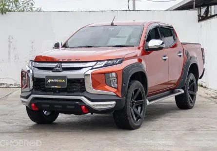 2019 Mitsubishi Triton Doublecab 2.4 GT Premium Plus A/T คันนี้รถสวยสภาพเหมือนรถใหม่ ภายในสะอาด 
