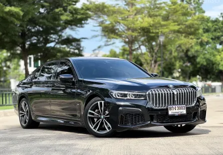 2021 BMW 7 Series 3.0 730Ld รถเก๋ง 4 ประตู ดาวน์ 0% รถสวย ไมล์แท้ 