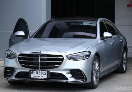 2022 Mercedes-Benz S-Class 3.0 S580e รถเก๋ง 4 ประตู รถสภาพดี มีประกัน ไมล์แท้ มือเดียวป้ายแดง 