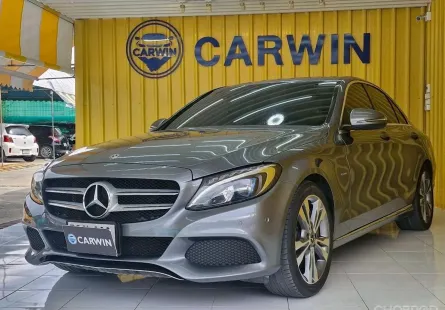 2018 Mercedes-Benz C-Class 2.0 C350e รถเก๋ง 4 ประตู 