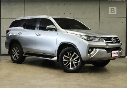 2018 Toyota FORTUNER 2.4 V SUV AT ไมล์แท้ รถมือเเรกจากป้ายเเดง ประวัติการดูแลรักษารถดี B1672