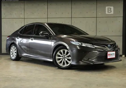 2019 Toyota CAMRY 2.5 Hybrid Premium Sedan AT ไมล์แท้ 9 หมื่น ประวัติการดูแลรักษารถดี B6151