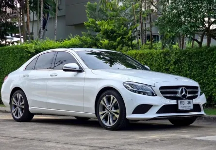 2020 Mercedes-Benz C-Class 2.0 C220d รถเก๋ง 4 ประตู รถบ้านมือเดียว รถคุฯหมอใช้งาน 