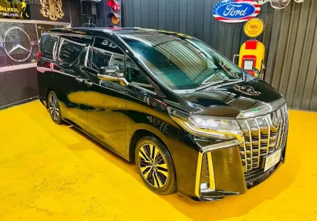 2019 Toyota ALPHARD 2.5 รถตู้/MPV ฟรีดาวน์ รถบ้าน มือเดียว ไมล์แท้ 