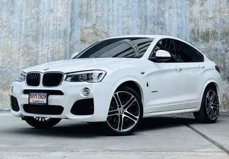 2018 BMW X4 2.0 xDrive20d SUV รถบ้านมือเดียว ไมล์น้อย เจ้าของขายเอง 