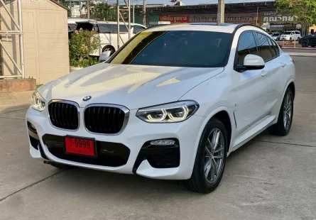2018 BMW X4 2.0 xDrive20d SUV ออกรถง่าย รถสวย ไมล์น้อย มือเดียวป้ายแดง  