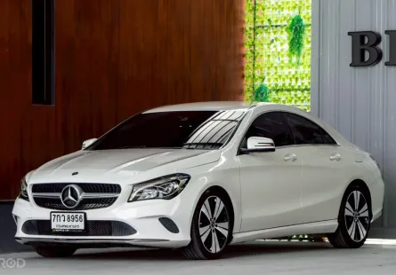 2018 Mercedes-Benz CLA-Class 1.6 CLA200 รถเก๋ง 4 ประตู ออกรถฟรี