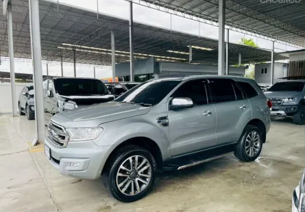 FORD EVEREST 2.2 TITANIUM PLUS ปี 2017 รถสวย มือแรกออกห้าง ไมล์น้อย TOP สุด รับประกันตัวถังสวย