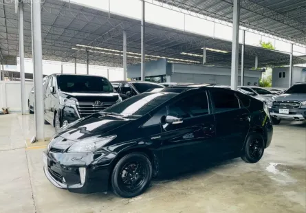 TOYOTA PRIUS 1.8 TOP OPTION GRADE HYBRID 2014 รถสวย สภาพพร้อมใช้ ไมล์แท้ TOP สุด หลังคาแก้ว ขายถูกๆ