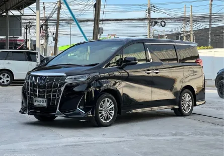 2018 Toyota ALPHARD 2.5 HYBRID E-Four รถตู้/MPV ฟรีดาวน์